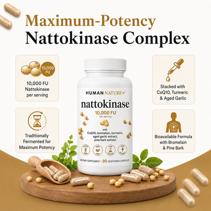 Nattokinase 10,000 FU Complex