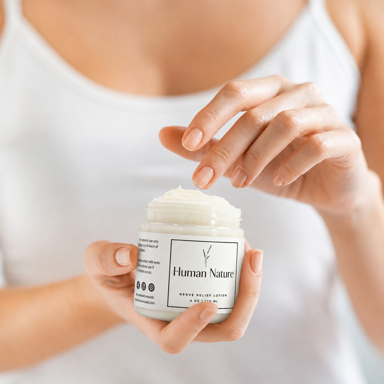 Human Nature Nerve Relief Lotion