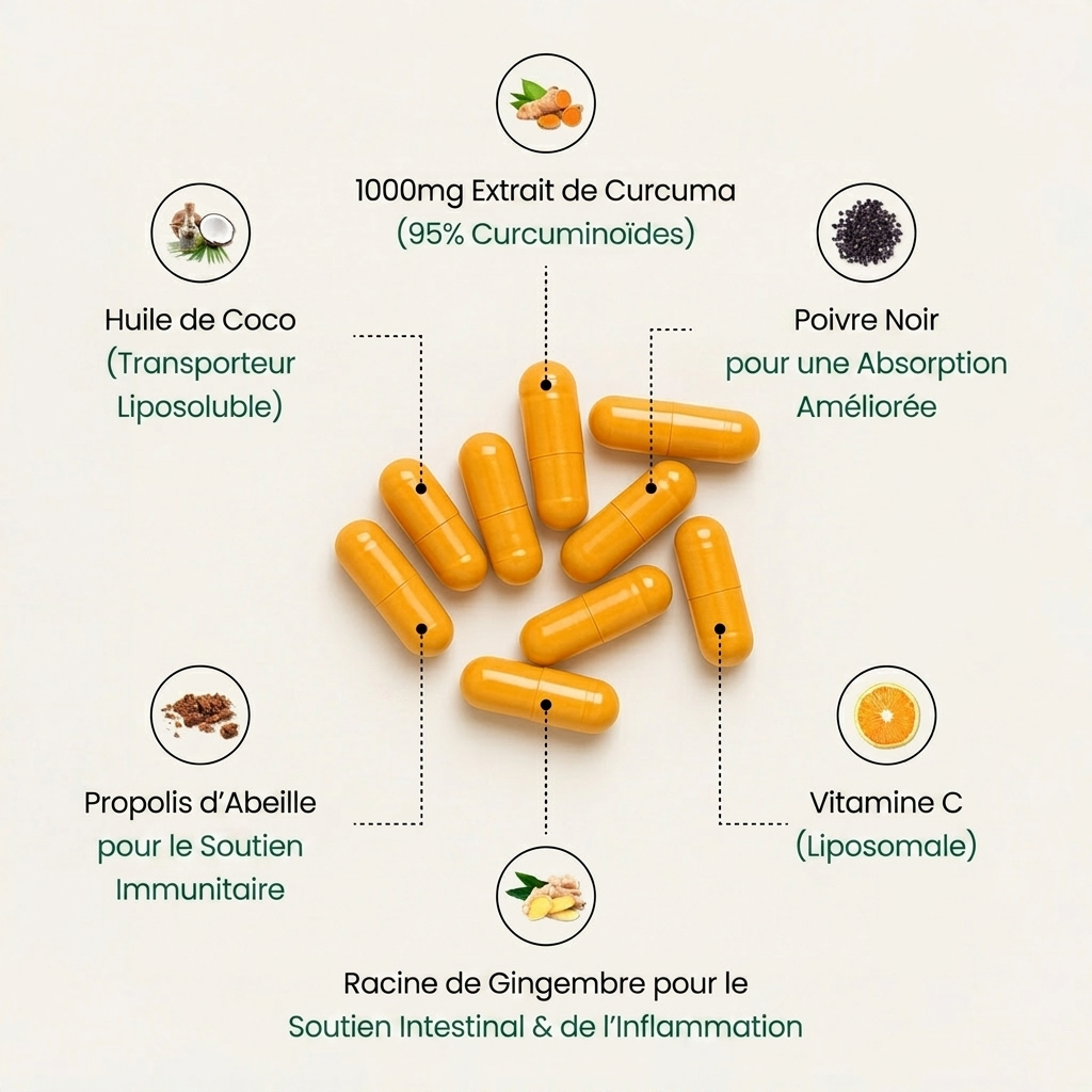 Curcuma & Curcumine (1,000 mg)