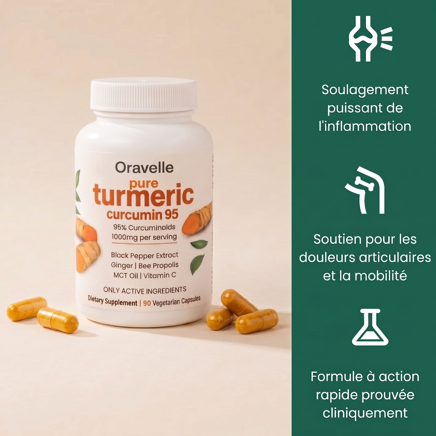 Curcuma & Curcumine (1,000 mg)